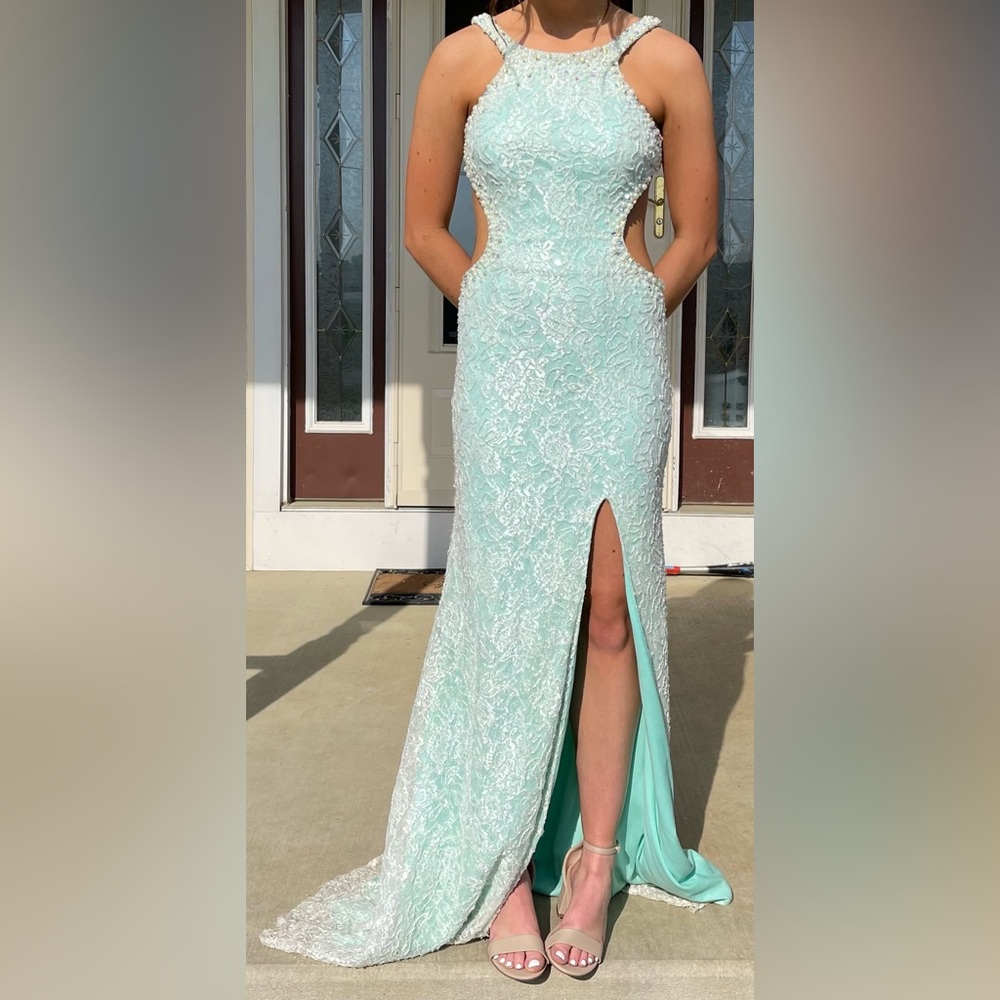 La femme prom dress